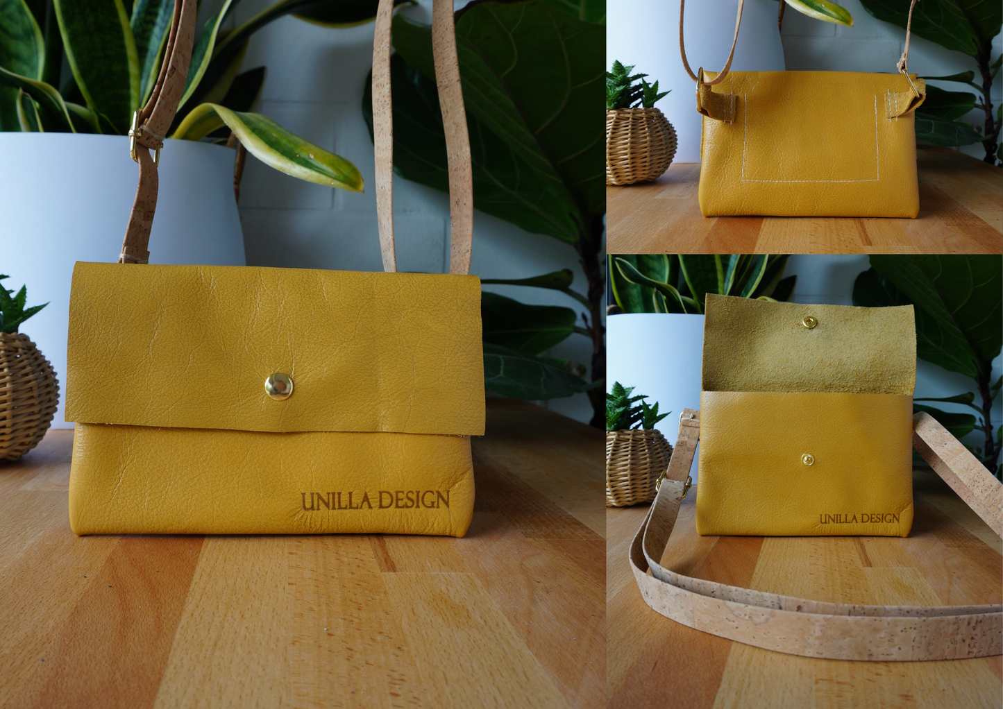 Bauchtasche, Brusttasche, Umhängetasche aus Leder