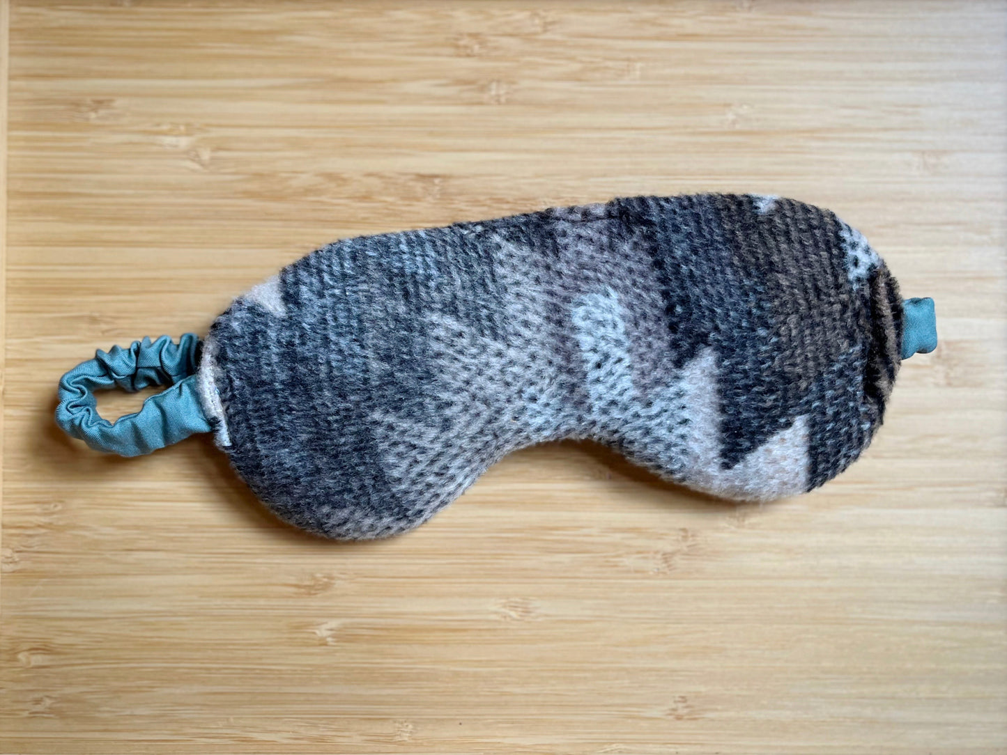 Schlafmaske, Augenmaske mit Lavendel-Dinkel-Füllung